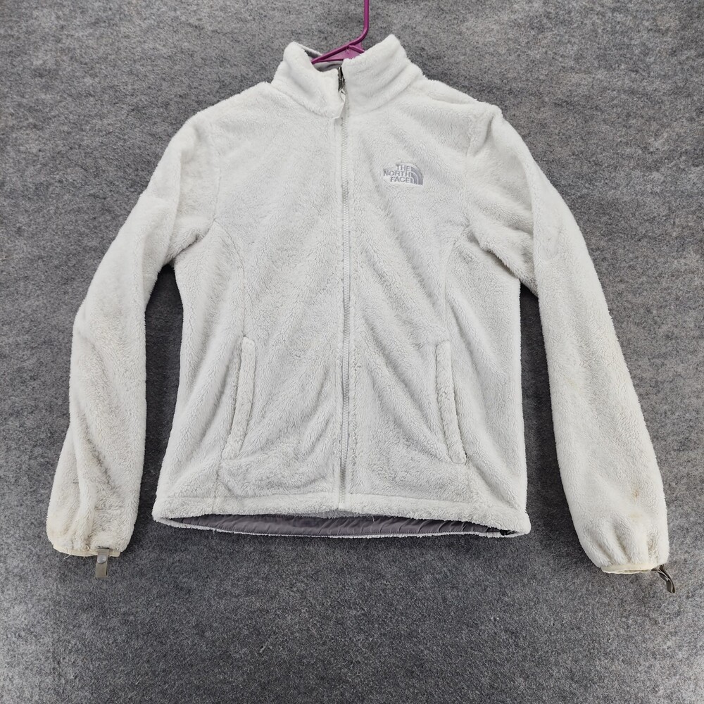 The North Face Jacket Womens Small White Full Zip Long Sleeve